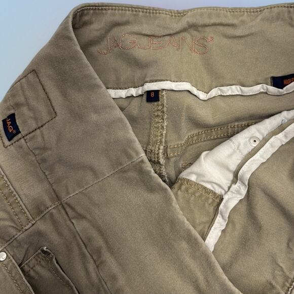 JAG JEANS Women’s 8 HIGH RISE SLIM ANKLE Khaki Pants - Picture 4 of 4